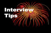 Newton Senior Exit Portfolio Interview Tips