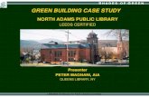 Sustainable Libraries - Shades of Green, Case Study 1