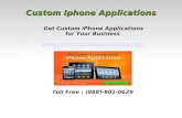 Customi phoneapplications for creating iphone apps
