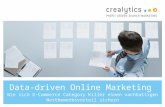 Data-driven online marketing