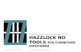 Hazz Lock Patented No Tools RTA Furniture Hardware