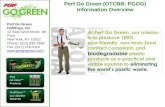 Perf Go Green Business Overview
