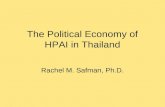 The Political Economy of HPAI in Thailand by Rachel M. Safman