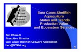 Bob Rheault, "East Coast Shellfish Aquaculture� Status and Trends�Production Value �and Ecosystem Services," Baird Symposium