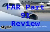 FAR Part 91 Review