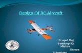 Mini project on RC plane