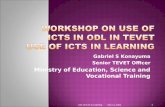 Use of ICTs in Learning