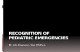 Recognition of pediatric emergencies