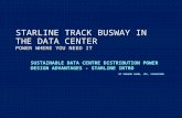 Sustainable Data Centre Distribution Power Design Advantages - Starline Intro