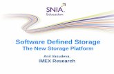 IMEXresearch software defined storage