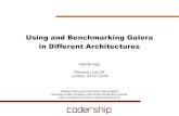 Using and Benchmarking Galera in different architectures (PLUK 2012)