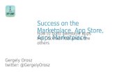 Success on the Marketplace, App Store and Apps Marketplace