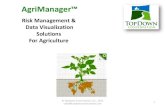 AgriManager Risk Management Solution for Agriculture