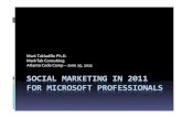 Social Marketing in 2011 for Microsoft Professionals