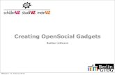 Creating OpenSocial Apps