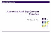 Modul 6    antenna & related equipments