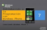 Windows Phone 7 - Day 1