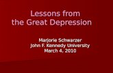 Lessons from the Depression