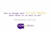 Social media planning - ComSayHello