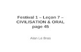 Festival 1 – leçon 7 – civilisation & oral