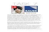 Task 7- Bauer MEdia