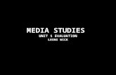 Media Studies Evaluation
