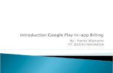 [Android] Google Play in app billing