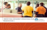 BSBMGT402A – Implement operational plan - 1
