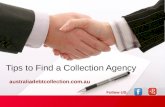 Tips to find a collection agency