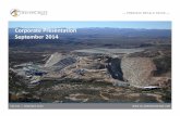 SilverCrest Mines | Corporate Presentation | September 2014