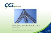Moving To IP Backhaul