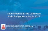Latin America Risks And Opportunities - Jan 2012