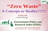 Zero Waste "A Concept or Reality"