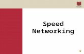 Speed Networking Returning Student Training