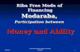 Modaraba application permission & restrictions