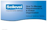How to manage requirements in a global organization