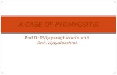A Case of Pyomyositis