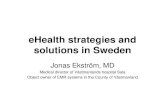 Jonas Ekström - E-health strategies and solutions in Sweden - e-health 6.6.14