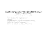 Dual Energy X-Ray Imaging for the ICU Checkpoint Presentation