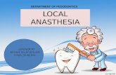Local Anesthesia - Paedodontics