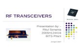 RF Transceivers