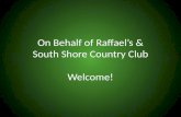 Raffael\'s at the South Shore Country Club