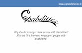 Why Employing People with Disabilities Makes Sense and How to Support Them