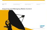 Acquiring and managing media content