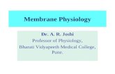 Membrane physiology