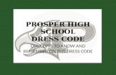 Prosper high school dress code 2013 2014