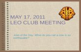 May 17 2011_leo_general_meeting