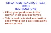 Situations reaction-test-srt