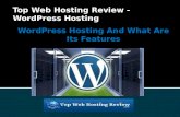 Top Web Hosting Review - WordPress Hosting