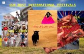 Our most international festivals